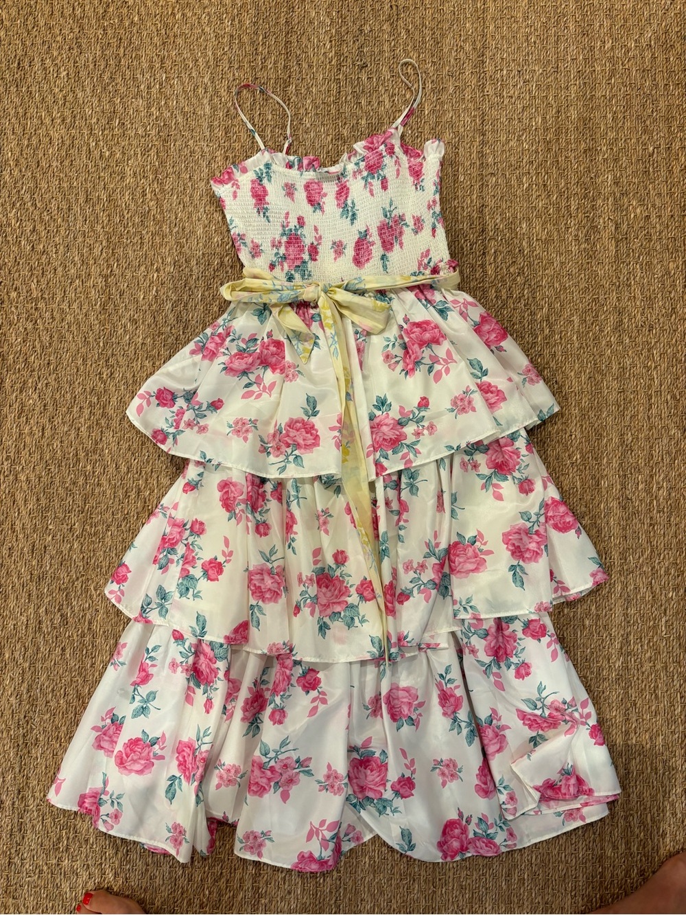 LoveShackFancy x Target collab floral dress